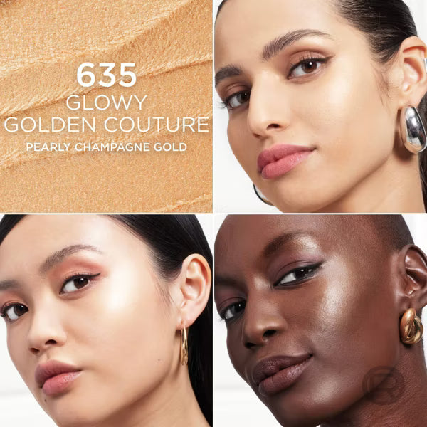 L'ORÉAL PARIS Lumi Le Glass Highlighter Stick, 635 Glowy Golden Couture, 0.17 oz-071249693469-LR-356362-4-LR eShop
