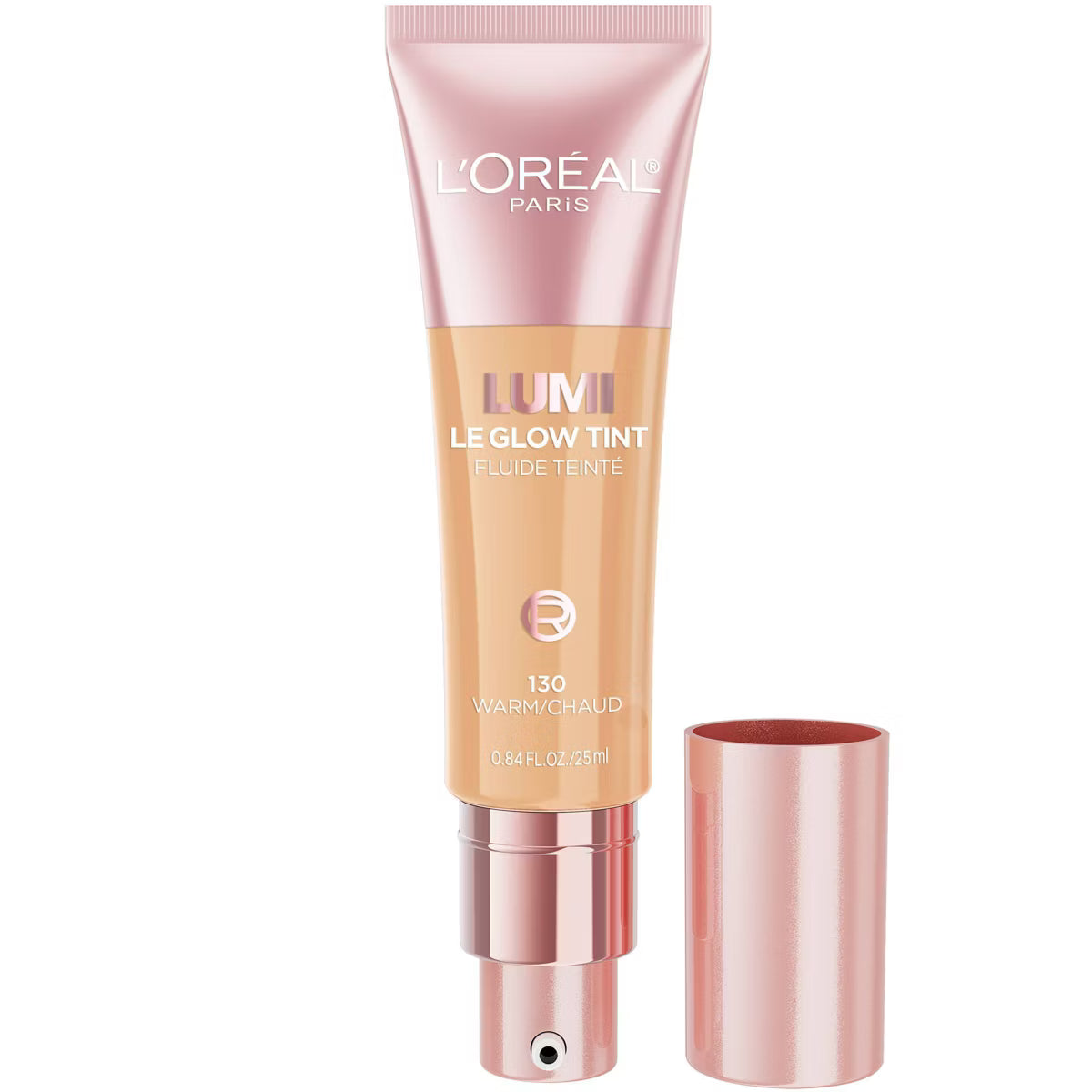 L'ORÉAL PARIS Lumi Le Glow Tint Liquid Skin Tint, 130 Warm, 0.84 fl. oz.-071249692523-LR-356345-1-LR eShop