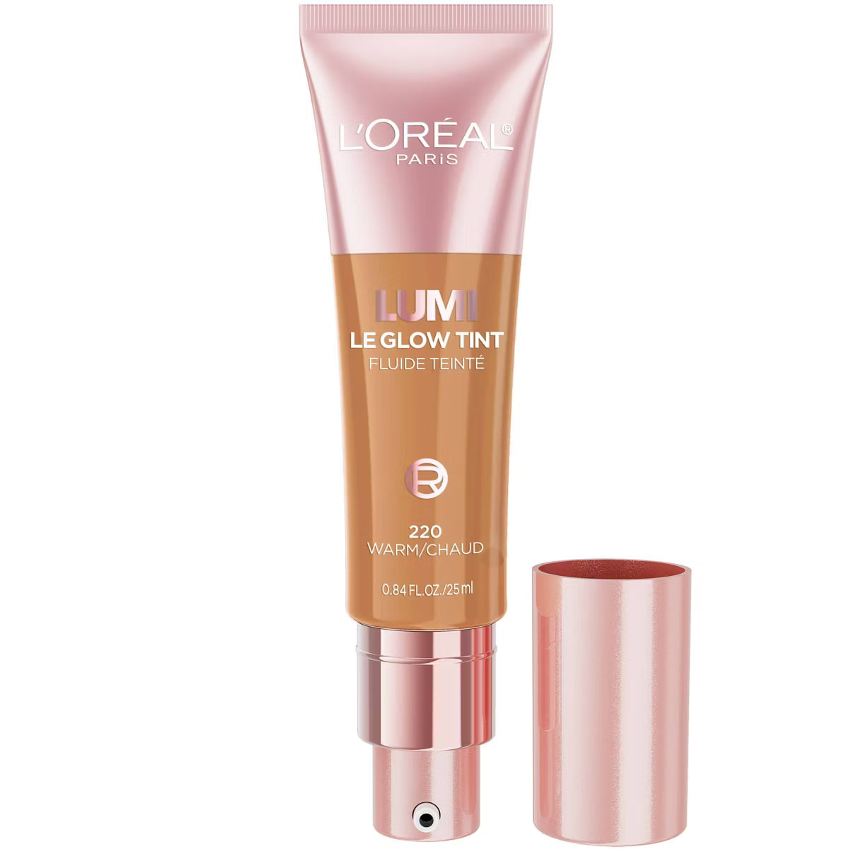 L'ORÉAL PARIS Lumi Le Glow Tint Liquid Skin Tint, 220 Warm, 0.84 fl. oz.-071249692578-LR-356349-1-LR eShop
