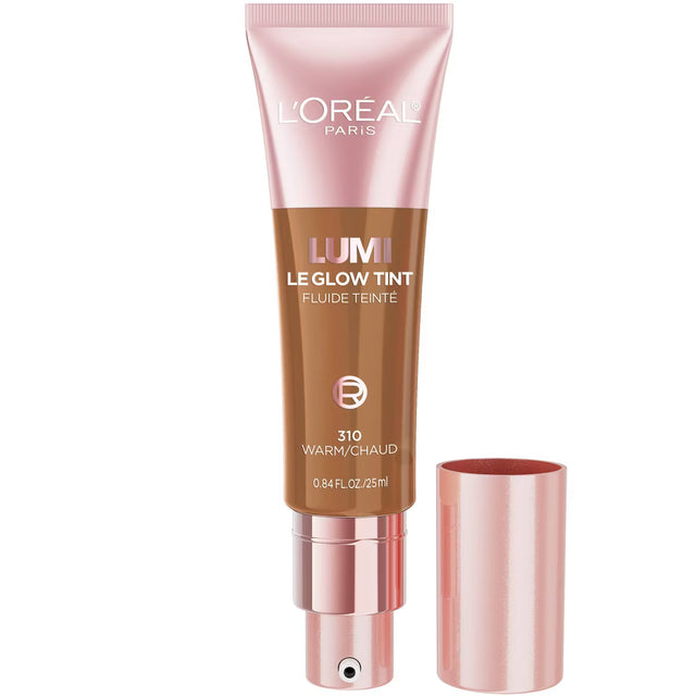 L'ORÉAL PARIS Lumi Le Glow Tint Liquid Skin Tint, 310 Warm, 0.84 fl. oz.-071249692615-LR-356352-1-LR eShop
