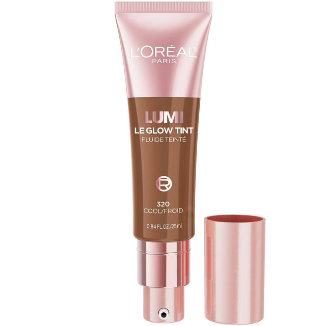 L'ORÉAL PARIS Lumi Le Glow Tint Liquid Skin Tint, 320 Cool, 0.84 fl. oz.-071249692622-LR-356353-1-LR eShop