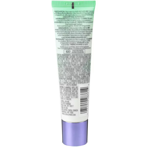 L'ORÉAL PARIS Magic BB Cream Face Makeup Anti-Redness with Vitamin C and E, 1 fl. oz.-071249283714-LR-272088-5-LR eShop