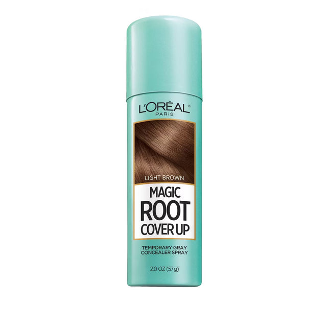 L'ORÉAL PARIS Magic Root Cover Up Temporary Gray Concealer Spray, Light Brown, 2 oz.-071249341506-LR-310281-1-LR eShop