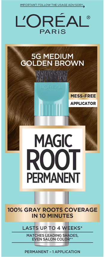 L'ORÉAL PARIS Magic Root Rescue 10 Minute Root Coloring Kit - 5G Medium Golden Brown-071249164464-LR-361719-1-LR eShop