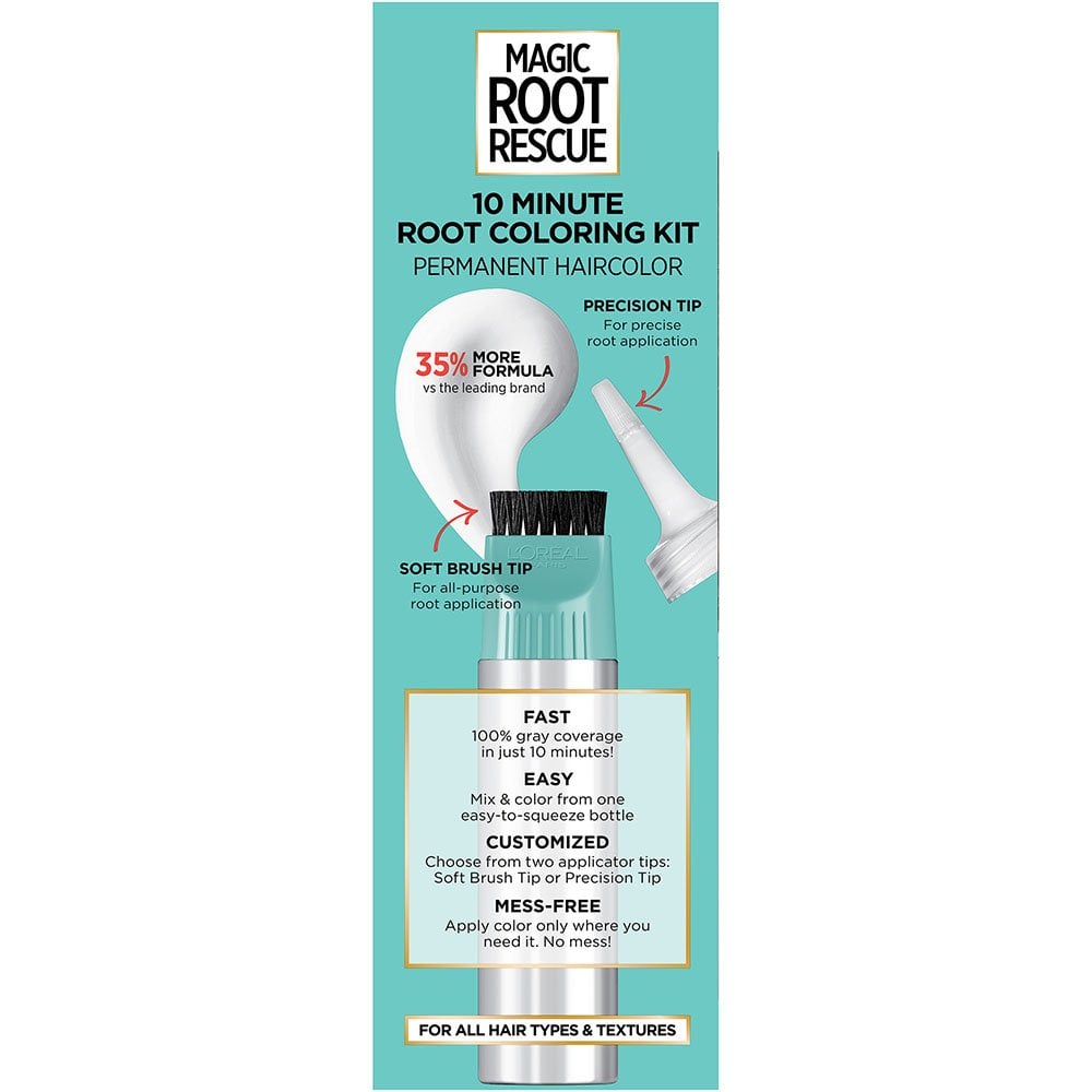 L'ORÉAL PARIS Magic Root Rescue 10 Minute Root Coloring Kit - 5G Medium Golden Brown-071249164464-LR-361719-4-LR eShop