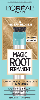 L'ORÉAL PARIS Magic Root Rescue 10 Minute Root Coloring Kit - 8 Medium Blonde-071249164518-LR-361720-1-LR eShop