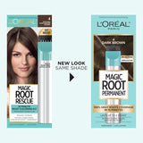 L'ORÉAL PARIS Magic Root Rescue 10 Minute Root Hair Coloring Kit, 4 Dark Brown-071249164433-LR-251859-3-LR eShop