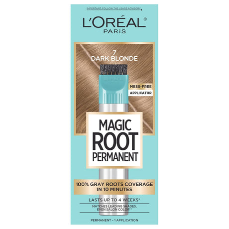L'ORÉAL PARIS Magic Root Rescue 10 Minute Root Hair Coloring Kit, 7 Dark Blonde-071249164501-LR-251858-1-LR eShop