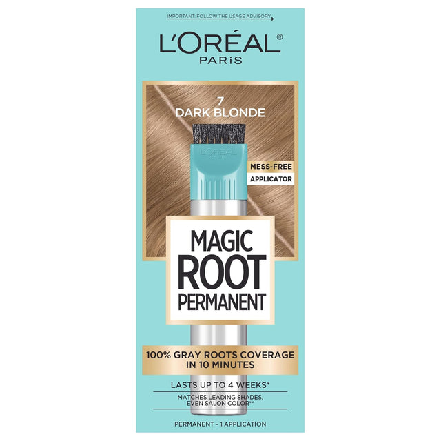 L'ORÉAL PARIS Magic Root Rescue 10 Minute Root Hair Coloring Kit, 7 Dark Blonde-071249164501-LR-251858-1-LR eShop