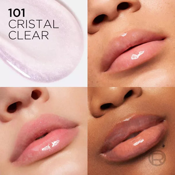 L'ORÉAL PARIS Plump Ambition Hyaluron Plumping Lip Gloss, 101 Cristal Clear, 0.16 fl. oz.-071249690345-LR-356324-3-LR eShop