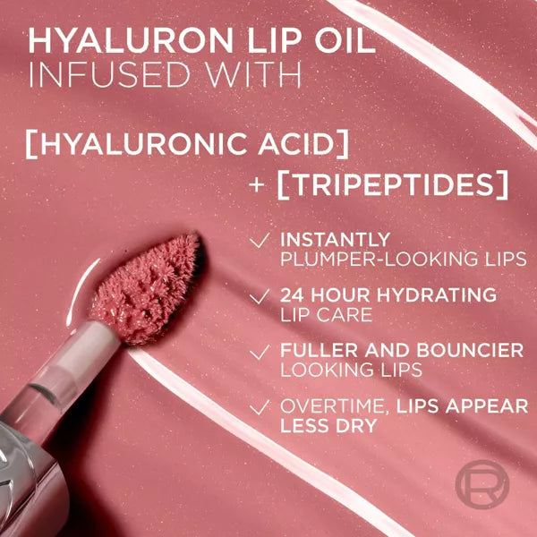 L'ORÉAL PARIS Plump Ambition Hyaluron Plumping Lip Gloss - Wine O'Clock, 0.16 fl. oz.-071249690420-LR-356332-7-LR eShop