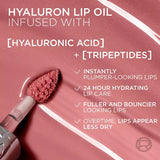 L'ORÉAL PARIS Plump Ambition Hyaluron Plumping Lip Gloss - Wine O'Clock, 0.16 fl. oz.-071249690420-LR-356332-7-LR eShop
