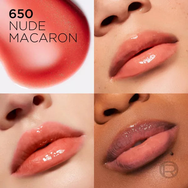 L'ORÉAL PARIS Plump Ambition Hyaluron Plumping Lip Gloss - Nude Macaron, 0.16 fl. oz.-071249690383-LR-356328-3-LR eShop