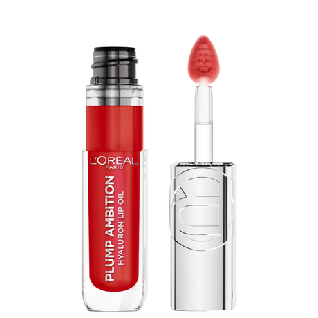 L'ORÉAL PARIS Plump Ambition Hyaluron Plumping Lip Gloss - Rouge In Love, 0.16 fl. oz.-071249690390-LR-356329-1-LR eShop