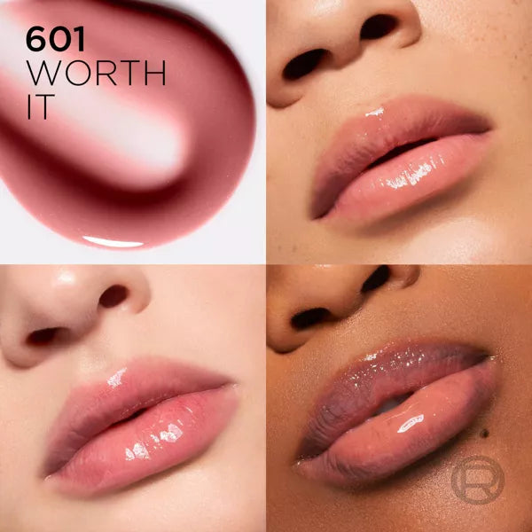 L'ORÉAL PARIS Plump Ambition Hyaluron Plumping Lip Gloss - Worth It, 0.16 fl. oz.-071249690369-LR-356326-3-LR eShop