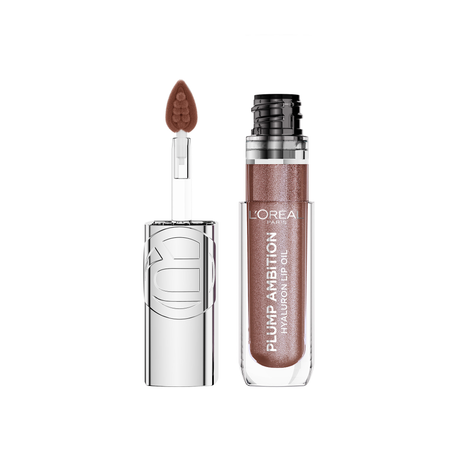L'ORÉAL PARIS Plump Ambition Hyaluron Tinted Shimmer Lip Oil Plumping Lip Gloss, Mauve Lights, 0.16 fl oz-071249710210-LR-362526-1-LR eShop