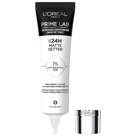 L'ORÉAL PARIS Prime Lab Up to 24HR Pore Minimizer Primer, Matte Setter, 1 fl oz-071249673713-LR-347238-1-LR eShop
