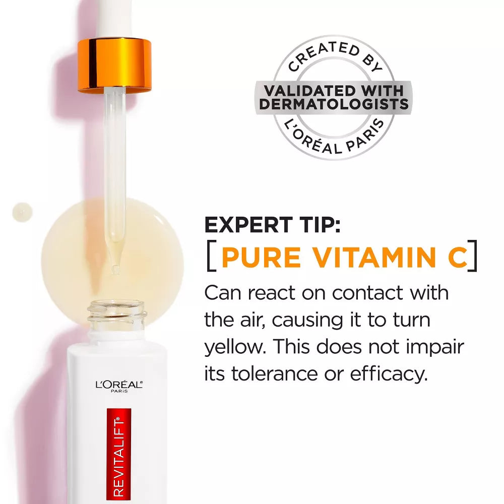 L'ORÉAL PARIS Revitalift 12% Vitamin C + E + Salicylic Serum, 1 fl. oz.-3600524053352-LR-352493-8-LR eShop