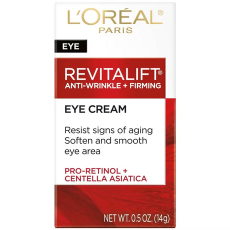 L'ORÉAL PARIS Revitalift Anti-Wrinkle + Firming Eye Cream, Fragrance Free, 0.5 oz.-071249104613-LR-251690-1-LR eShop