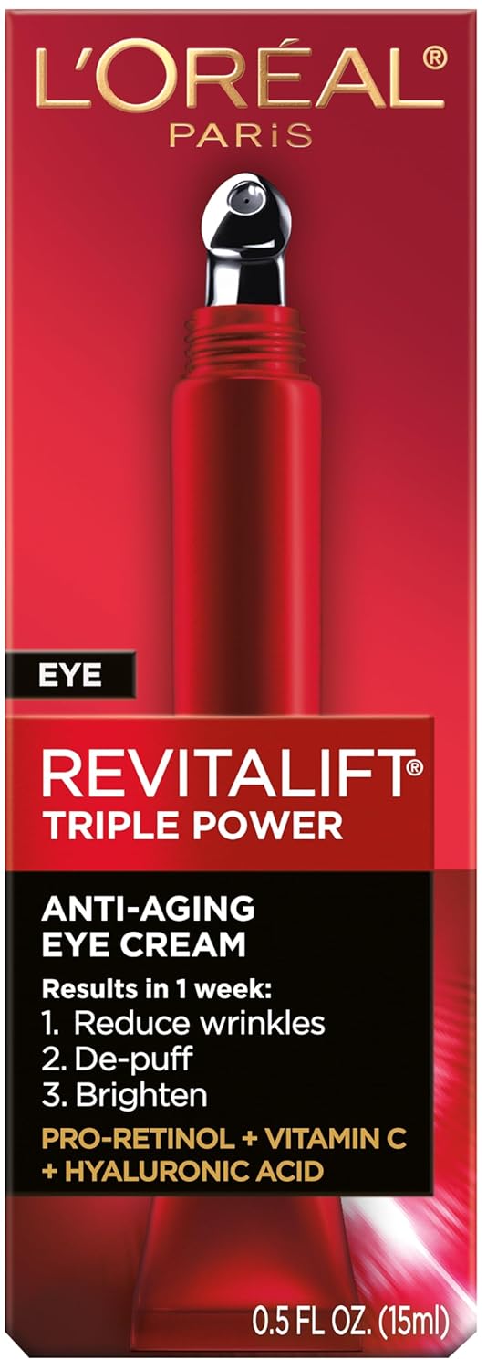 L'ORÉAL PARIS Revitalift Triple Power Eye Treatment, Anti Aging, 0.5 fl. oz.-071249227923-LR-251697-1-LR eShop