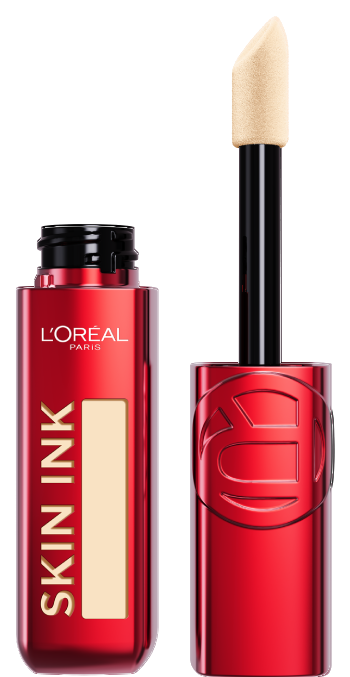 L'ORÉAL PARIS Skin Ink Longwear 2-in-1 Foundation Concealer, 040 Warm, 0.5 fl oz-071249700471-LR-358165-1-LR eShop