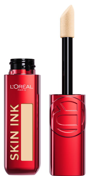L'ORÉAL PARIS Skin Ink Longwear 2-in-1 Foundation Concealer, 125 Warm, 0.5 fl oz-071249700518-LR-358169-1-LR eShop
