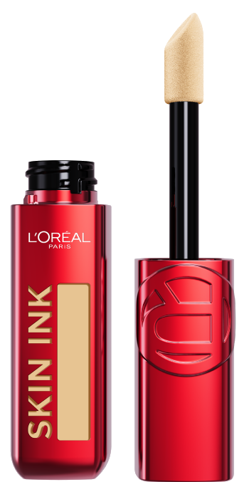 L'ORÉAL PARIS Skin Ink Longwear 2-in-1 Foundation Concealer, 140 Warm, 0.5 fl oz-071249700525-LR-358170-1-LR eShop