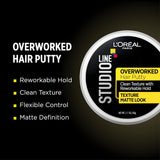 L'ORÉAL PARIS Studio Line Overworked Hair Putty, 1.7 oz-071249020517-LR-361604-3-LR eShop