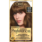 L'ORÉAL PARIS Superior Preference Fade-Defying Color + Shine System - 5CB Medium Chestnut Brown-071249158289-LR-361718-1-LR eShop