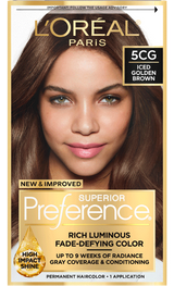 L'ORÉAL PARIS Superior Preference Fade-Defying Color + Shine System - 5CG Iced Golden Brown-071249241004-LR-361734-1-LR eShop