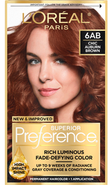 L'ORÉAL PARIS Superior Preference Fade-Defying Color + Shine System - 6AB Chic Auburn Brown-071249276761-LR-361833-1-LR eShop