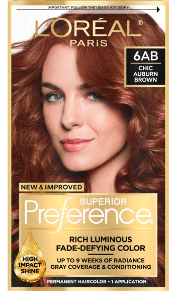 L'ORÉAL PARIS Superior Preference Fade-Defying Color + Shine System - 6AB Chic Auburn Brown-071249276761-LR-361833-1-LR eShop