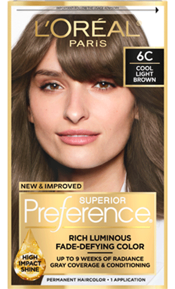 L'ORÉAL PARIS Superior Preference Fade-Defying Color + Shine System - 6C Cool Light Brown-071249329245-LR-361750-1-LR eShop