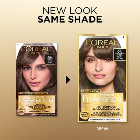 L'ORÉAL PARIS Superior Preference Fade-Defying Color + Shine System - 6C Cool Light Brown-071249329245-LR-361750-2-LR eShop