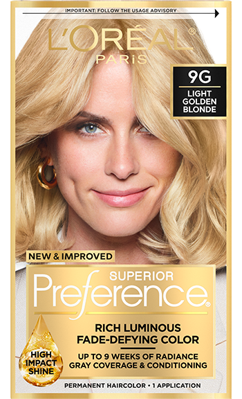 L'ORÉAL PARIS Superior Preference Fade-Defying Color + Shine System - 9G Light Golden Blonde-071249253267-LR-251845-1-LR eShop