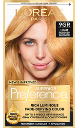 L'ORÉAL PARIS Superior Preference Fade-Defying Color + Shine System - 9GR Light Reddish Blonde-071249253274-LR-361739-1-LR eShop