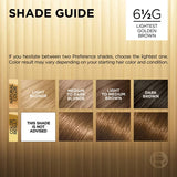 L'ORÉAL PARIS Superior Preference Permanent Hair Color, 6.5G Lightest Golden Brown, 6.5 fl. oz.-071249253137-LR-224033-5-LR eShop