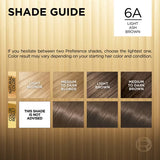 L'ORÉAL PARIS Superior Preference Permanent Hair Color, 6A Light Ash Brown, 6.5 fl. oz.-071249253113-LR-224032-4-LR eShop