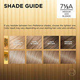 L'ORÉAL PARIS Superior Preference Permanent Hair Color, 7.5A Medium Ash Blonde, 6.5 fl. oz.-071249253182-LR-224022-5-LR eShop