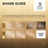 L'ORÉAL PARIS Superior Preference Permanent Hair Color, 9 Natural Blonde, 6.5 fl. oz.-071249253243-LR-251849-5-LR eShop