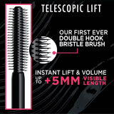 L'ORÉAL PARIS Telescopic Lift Volumizing Waterproof Mascara, 993 Waterproof Black, 0.33 fl. oz.-071249672945-LR-347229-4-LR eShop
