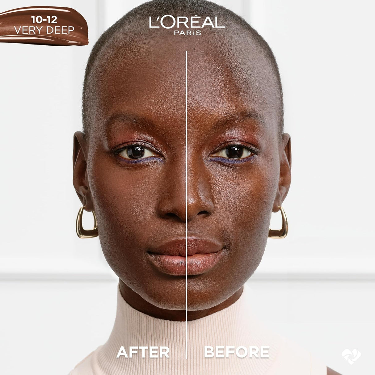 L'ORÉAL PARIS True Match Hyaluronic Tinted Serum Foundation Skincare Hybrid, 10-12 Very Deep, 1 fl oz-071249635995-LR-340458-3-LR eShop