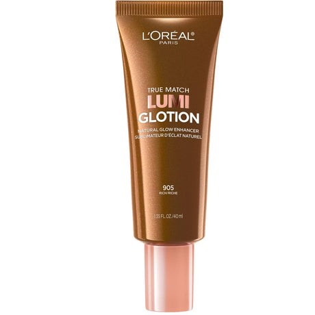 L'ORÉAL PARIS True Match Lumi Glotion Natural Glow Enhancer, 905 Rich, 1.35 fl oz-071249688601-LR-354592-1-LR eShop