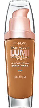 L'ORÉAL PARIS True Match Lumi Healthy Luminous Makeup Medium Coverage, C6 Soft Sable, 1 fl. oz.-071249226582-LR-240393-1-LR eShop