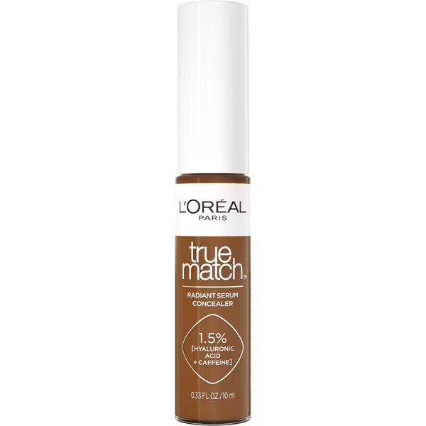 L'ORÉAL PARIS True Match Radiant Serum Concealer with Hyaluronic Acid, C10 Deep, 0.33 fl oz-071249684788-LR-351872-4-LR eShop