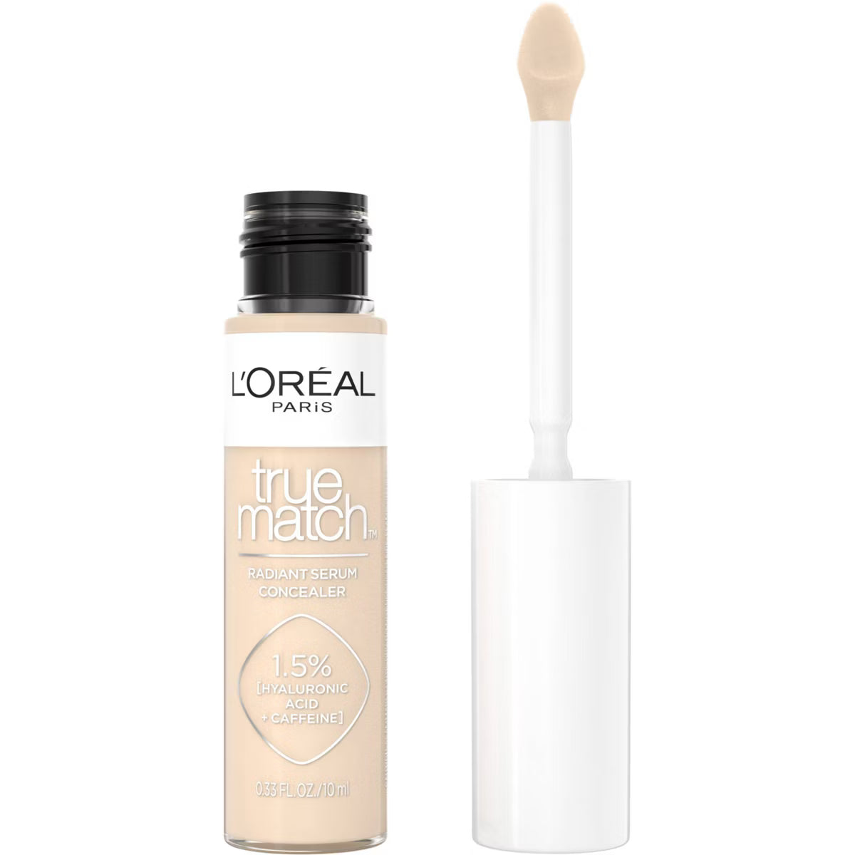 L'ORÉAL PARIS True Match Radiant Serum Concealer with Hyaluronic Acid, C2 Light, 0.33 fl oz-071249684955-LR-351859-1-LR eShop
