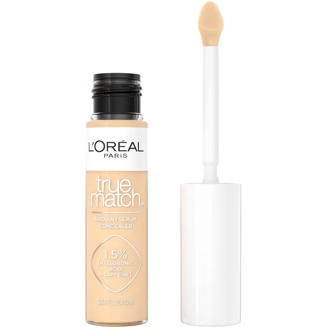 L'ORÉAL PARIS True Match Radiant Serum Concealer with Hyaluronic Acid, C3 Light Medium, 0.33 fl oz-071249684924-LR-351839-1-LR eShop