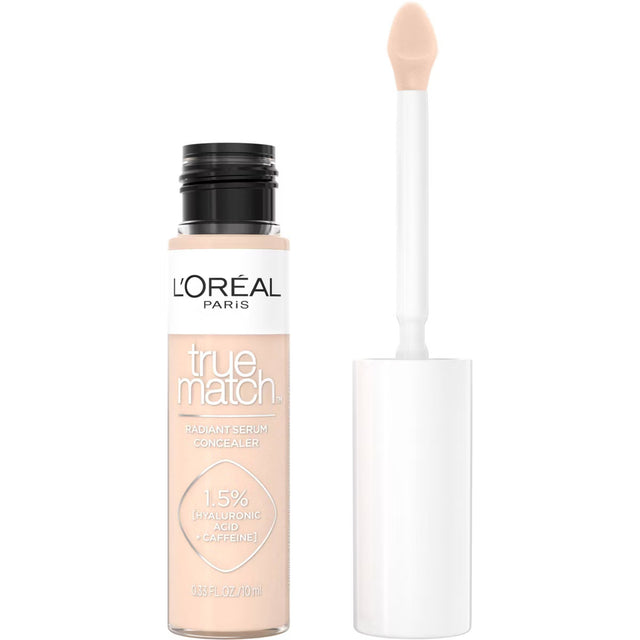 L'ORÉAL PARIS True Match Radiant Serum Concealer with Hyaluronic Acid, N2 Light, 0.33 fl oz-071249684962-LR-351853-1-LR eShop