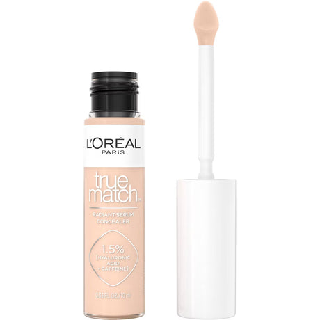 L'ORÉAL PARIS True Match Radiant Serum Concealer with Hyaluronic Acid, N3 Light Medium, 0.33 fl oz-071249684931-LR-351871-1-LR eShop
