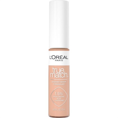 L'ORÉAL PARIS True Match Radiant Serum Concealer with Hyaluronic Acid, N6.5 Medium, 0.33 fl oz-071249684863-LR-351866-4-LR eShop